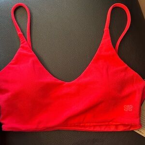 Albion Rise Bikini Top in Pink Glow